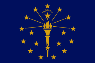 Bandera de Indiana