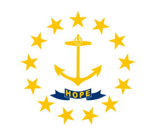Bandera de Rhode Island