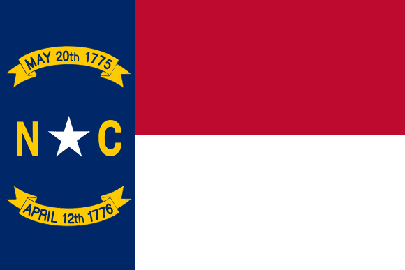 Bandera de Carolina del Norte